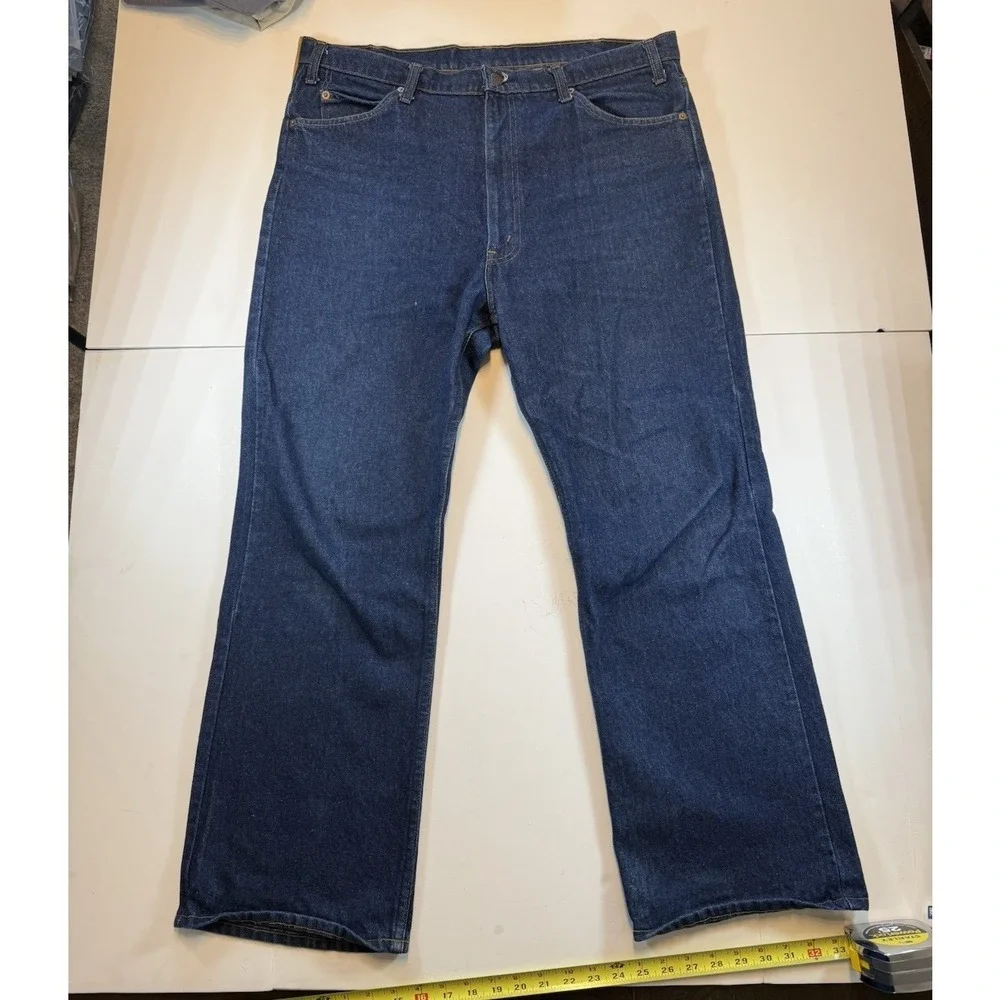 Men's Vintage USA Made Levi's 20517-0217 Orange Tab Bootcut Jeans‎ 40x30